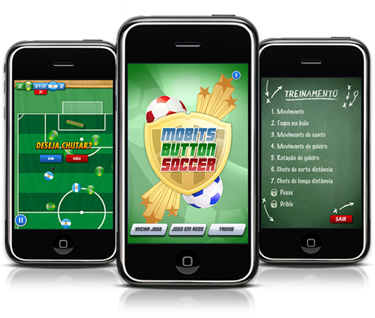 Mobits: Mobits desenvolve jogo de futebol de botão para iPhone