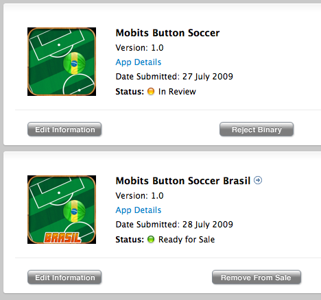 Mobits Button Soccer